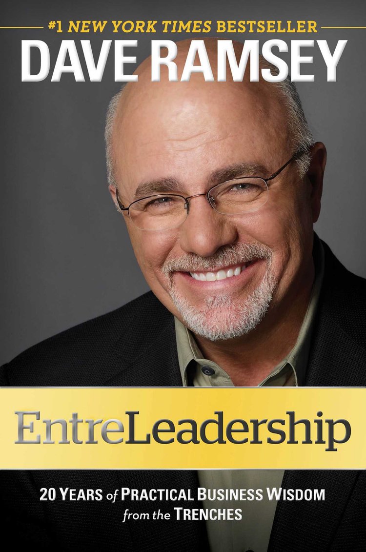 EntreLeadership book cover with smiling man
