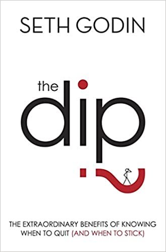 Book cover: The Dip by Seth Godin